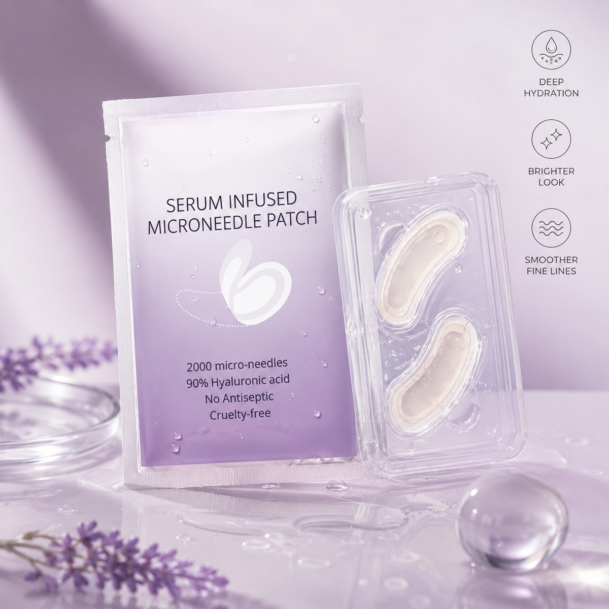 Microneedle EyePatches